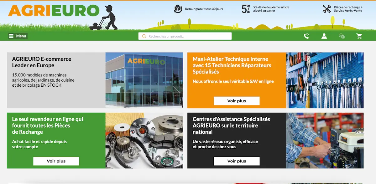 Agrieuro : tout savoir sur la boutique en ligne du matériel agricole, de jardin et de cuisine